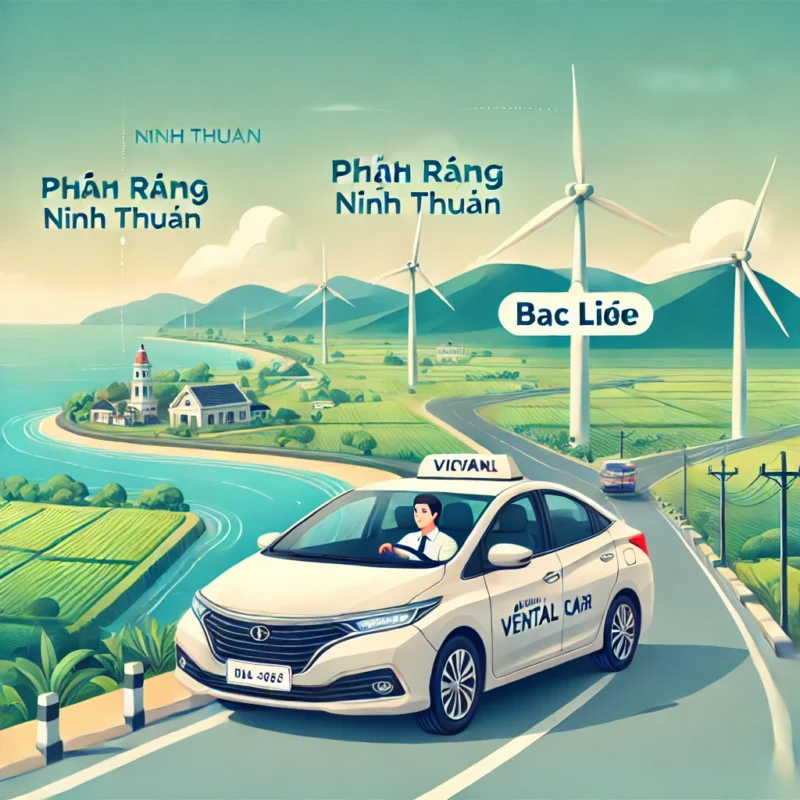 Thuê Xe Phan Rang => Bạc Liêu