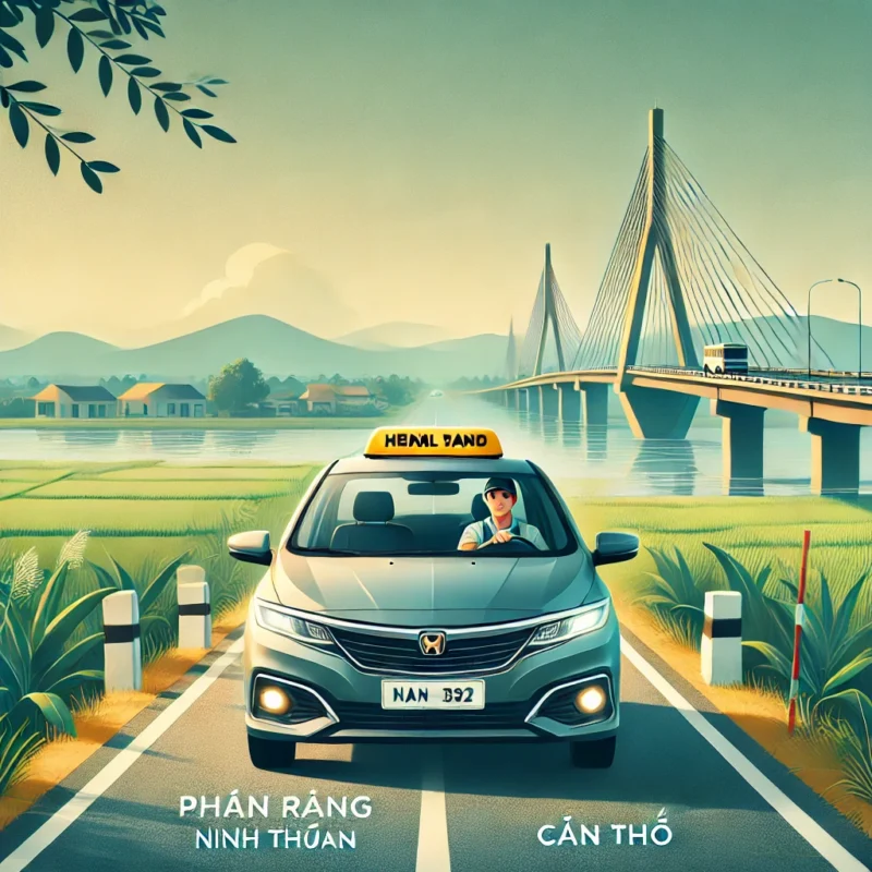 Thuê Xe Phan Rang => Cần Thơ