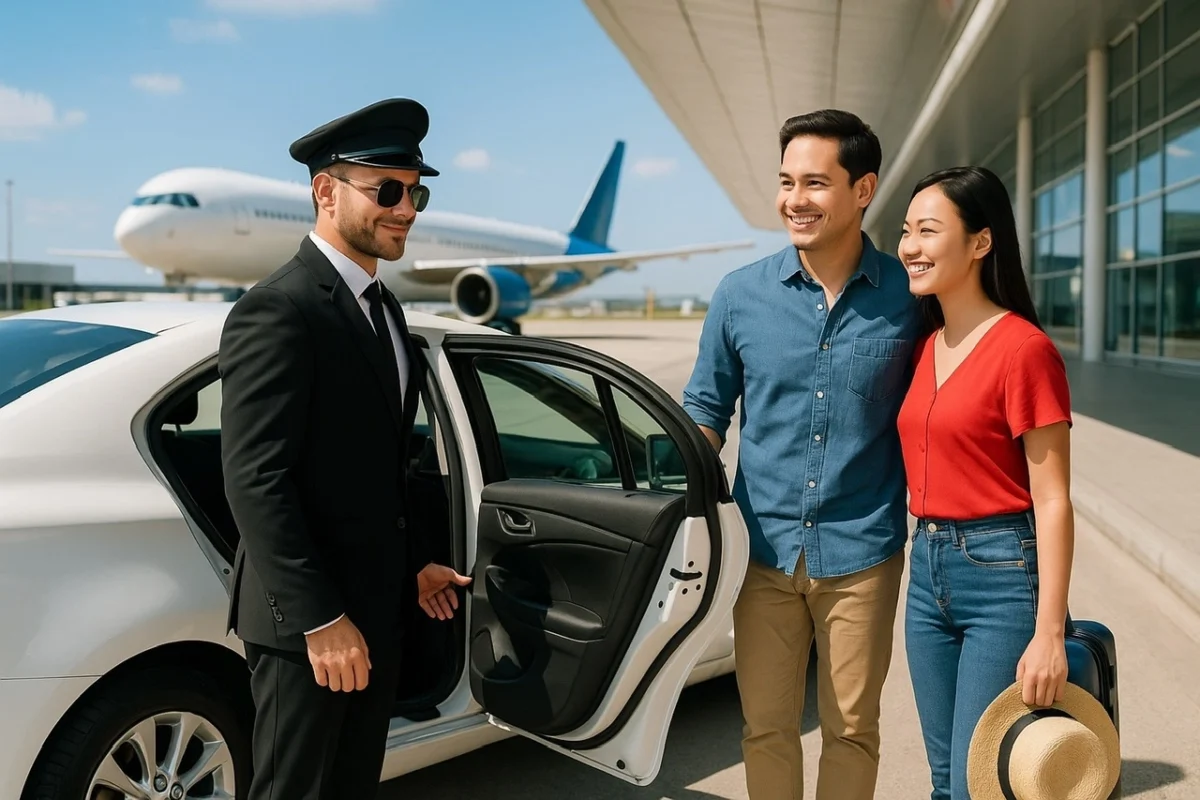 Xe Taxi Star đón khách tại sân bay Cam Ranh đi Ninh Thuận