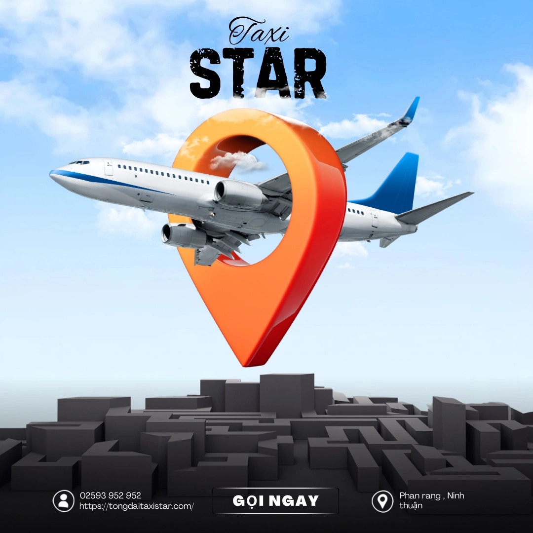 Tài xế Taxi Star chuyên nghiệp chờ đón khách tại sân bay Cam Ranh