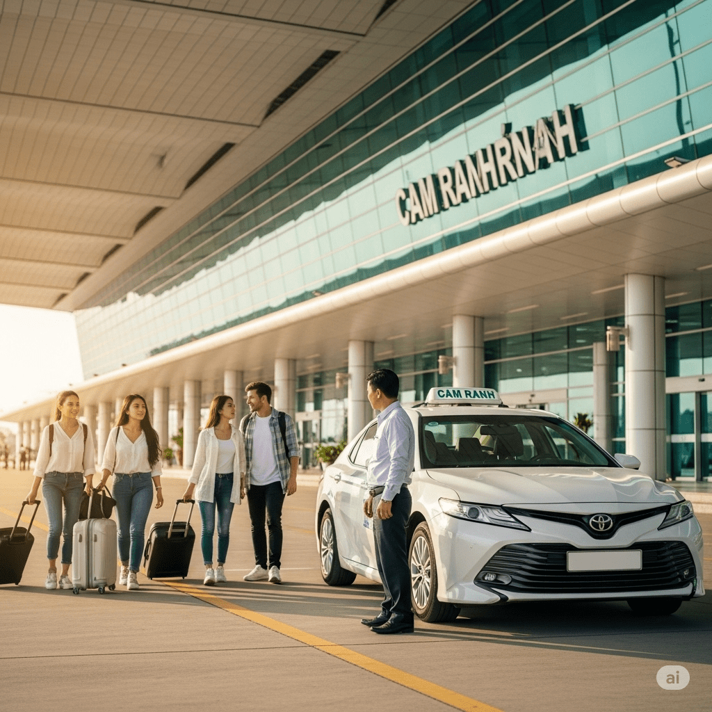 Giá taxi Cà Ná đi sân bay Cam Ranh trọn gói