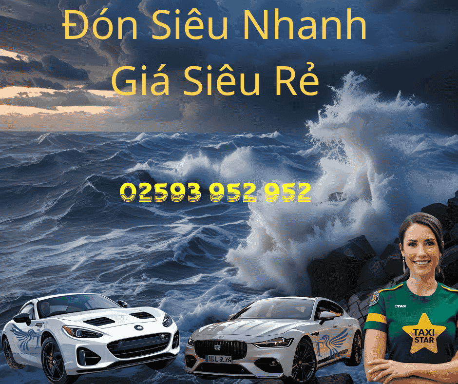 Taxi Vĩnh Hy đi sân bay Cam Ranh giá trọn gói, xe 4–7–16 chỗ, dịch vụ Taxi Star.