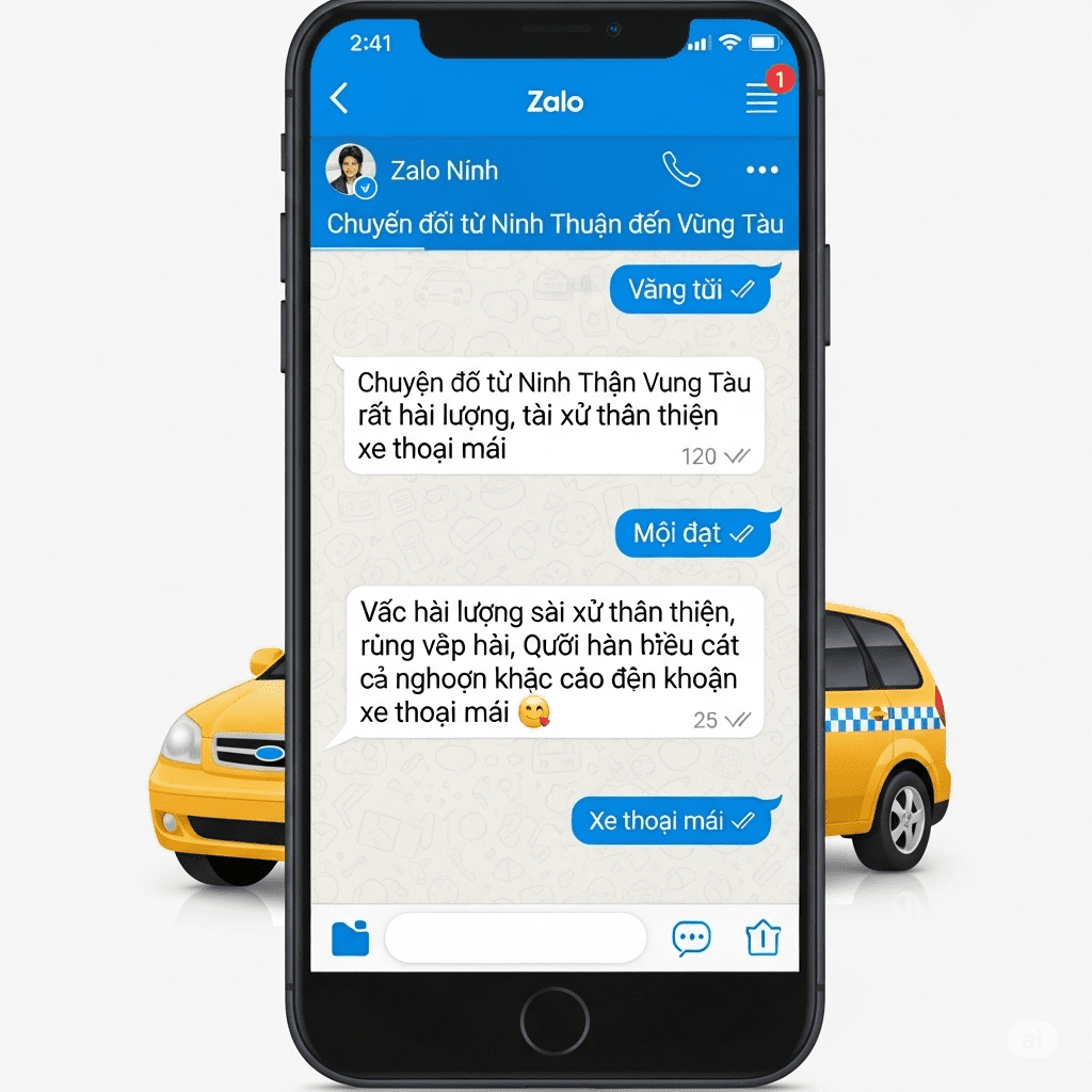 Giá taxi Ninh Thuận đi Vũng Tàu cập nhật mới nhất, dịch vụ xe hợp đồng trọn gói uy tín