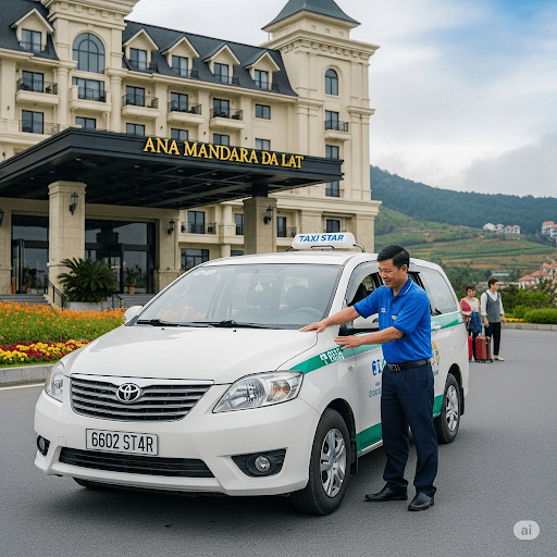 Taxi Đà Lạt đi sân bay Cam Ranh giá rẻ, xe 7 chỗ đời mới, đón tận nơi