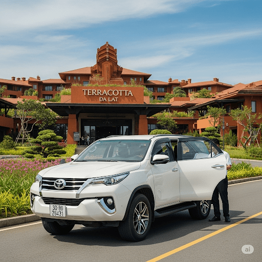 Taxi Đà Lạt đi sân bay Cam Ranh giá rẻ, xe 7 chỗ đời mới, đón tận nơi