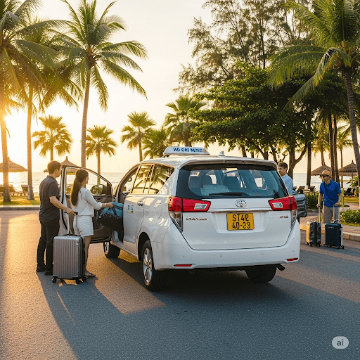 Giá taxi Mũi Né đi Sài Gòn trọn gói, xe 4 chỗ, 7 chỗ, đưa đón tận nơi