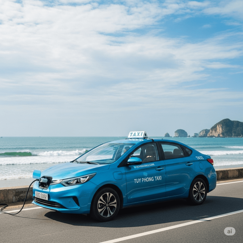 Taxi Tuy Phong giá rẻ, xe 4 chỗ 7 chỗ đưa đón tận nơi 24/7
