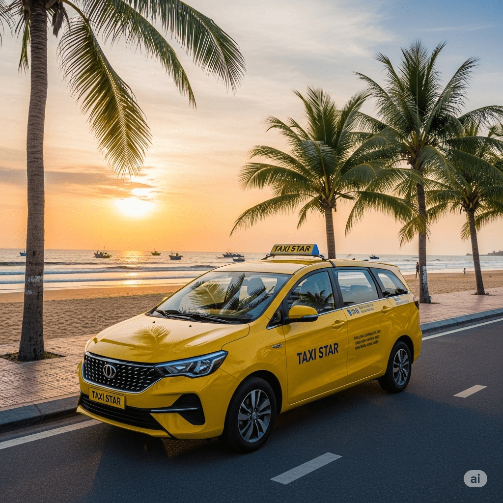 Xe 7 chỗ Taxi Star Tuy Phong