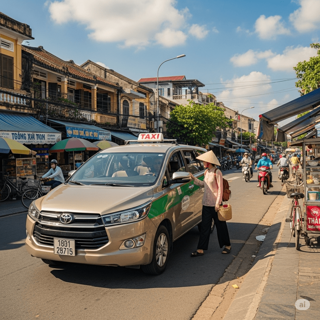 Taxi Vĩnh Hảo giá rẻ