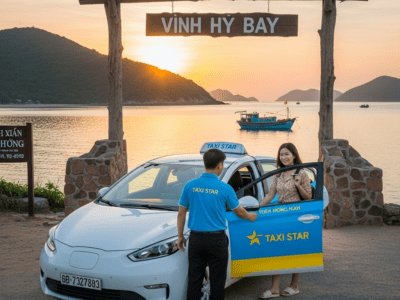 Taxi Star – Dịch vụ taxi du lịch Vĩnh Hy uy tín, giá cả minh bạch