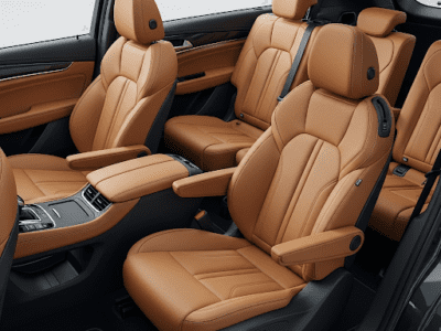 Nội thất xe taxi 7 chỗ Taxi Star đời mới.
