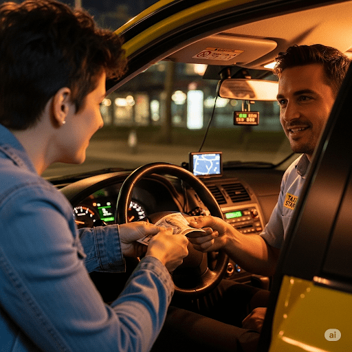 Thanh toán taxi Ninh Thuận bằng tiền mặt truyền thống