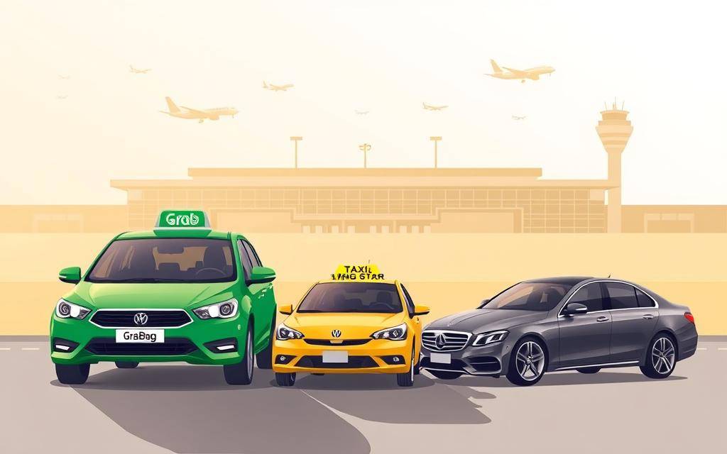 so sánh thuê xe bà rịa vũng tàu đi sân bay