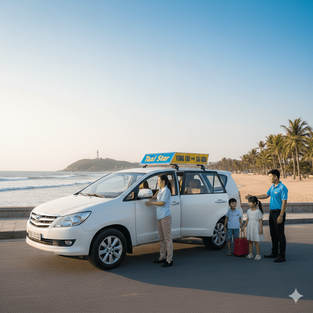 Taxi Vũng Tàu đi Sài Gòn giá rẻ, đưa đón tận nơi