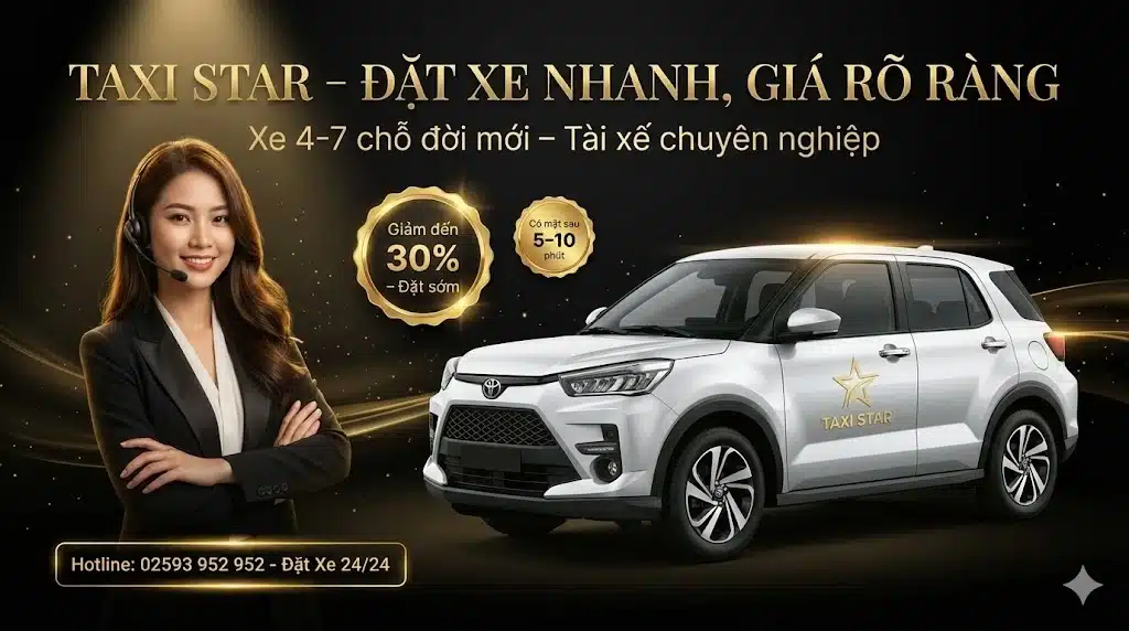 Taxi Star Vĩnh Hy – dịch vụ taxi du lịch uy tín tại Vĩnh Hy, Ninh Thuận