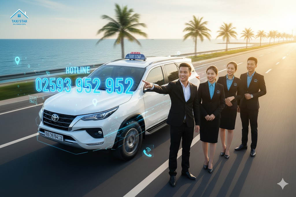 Taxi sân bay Cam Ranh đi Vĩnh Hy – Taxi Star