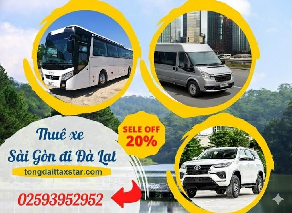 Taxi sân bay Liên Khương - Taxi Star