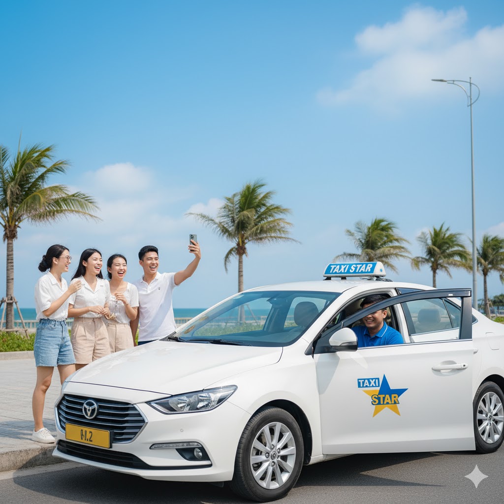 Xe taxi Taxi Star tại Mũi Né