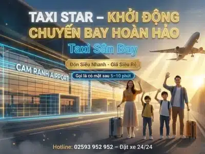 Taxi sân bay Cam Ranh đi Vĩnh Hảo