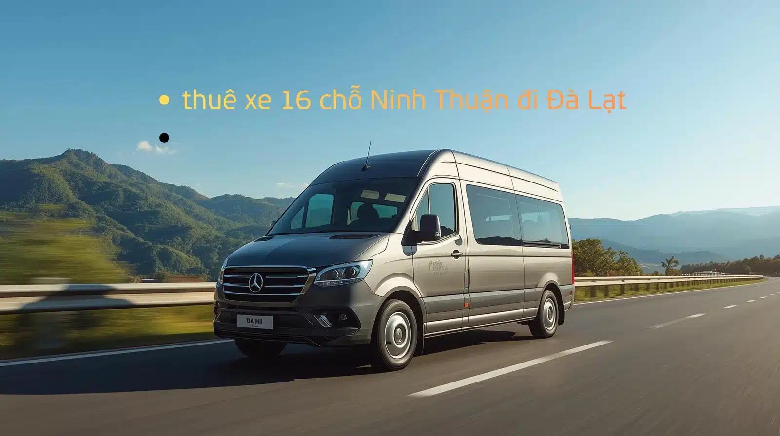 Taxi Đà Lạt đi Bình Dương – Taxi Star, đón tận nơi, giá trọn gói, xe sạch an toàn