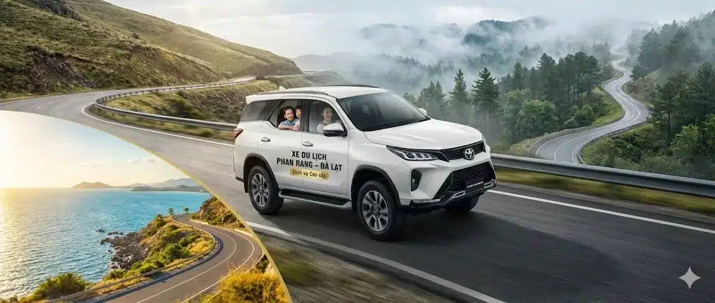 Giá thuê xe Ninh Thuận đi Đà Lạt mới nhất, trọn gói rõ ràng