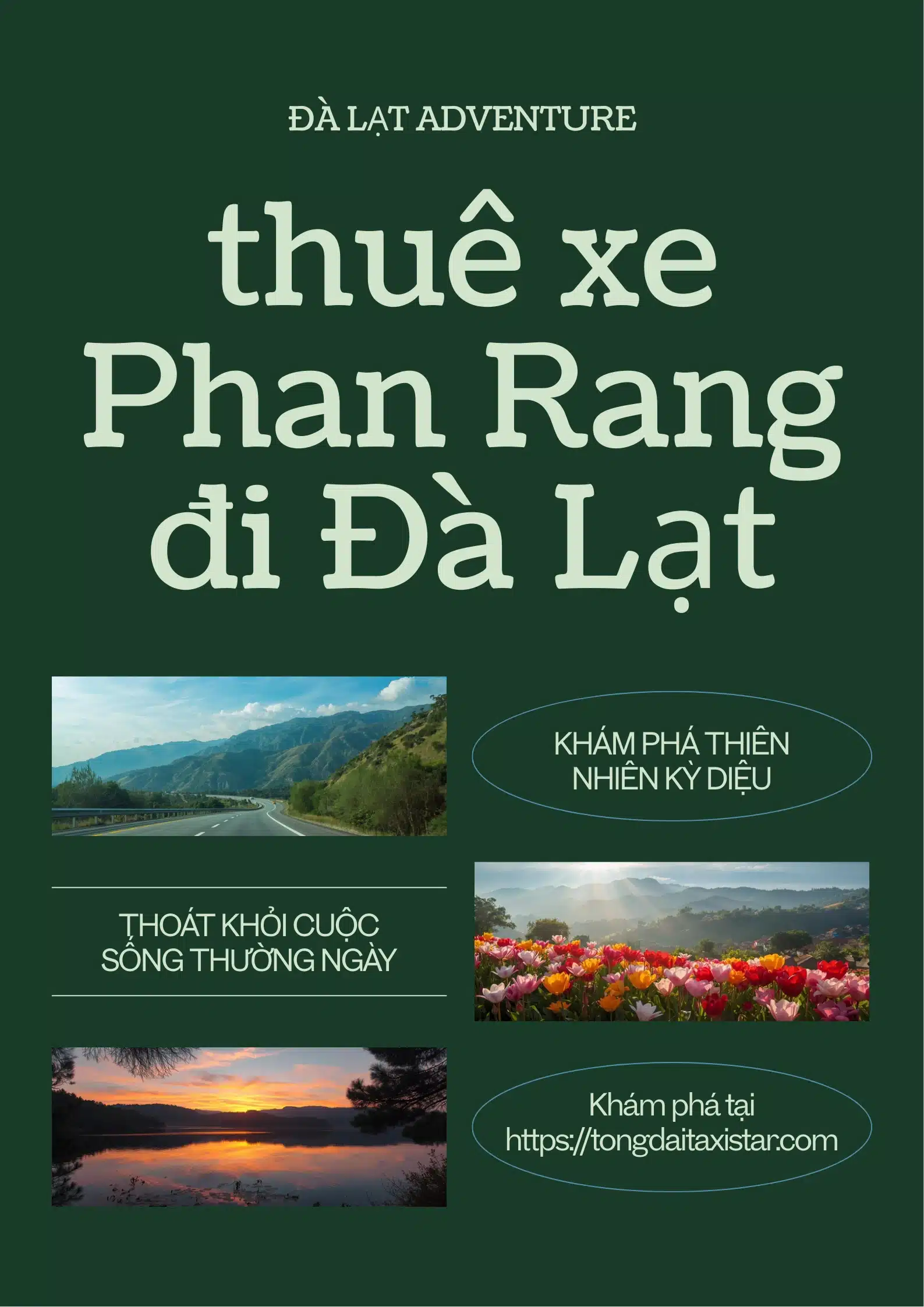 Taxi Đà Lạt đi Đồng Nai – Taxi Star, xe đời mới, giá trọn gói, an toàn đường dài