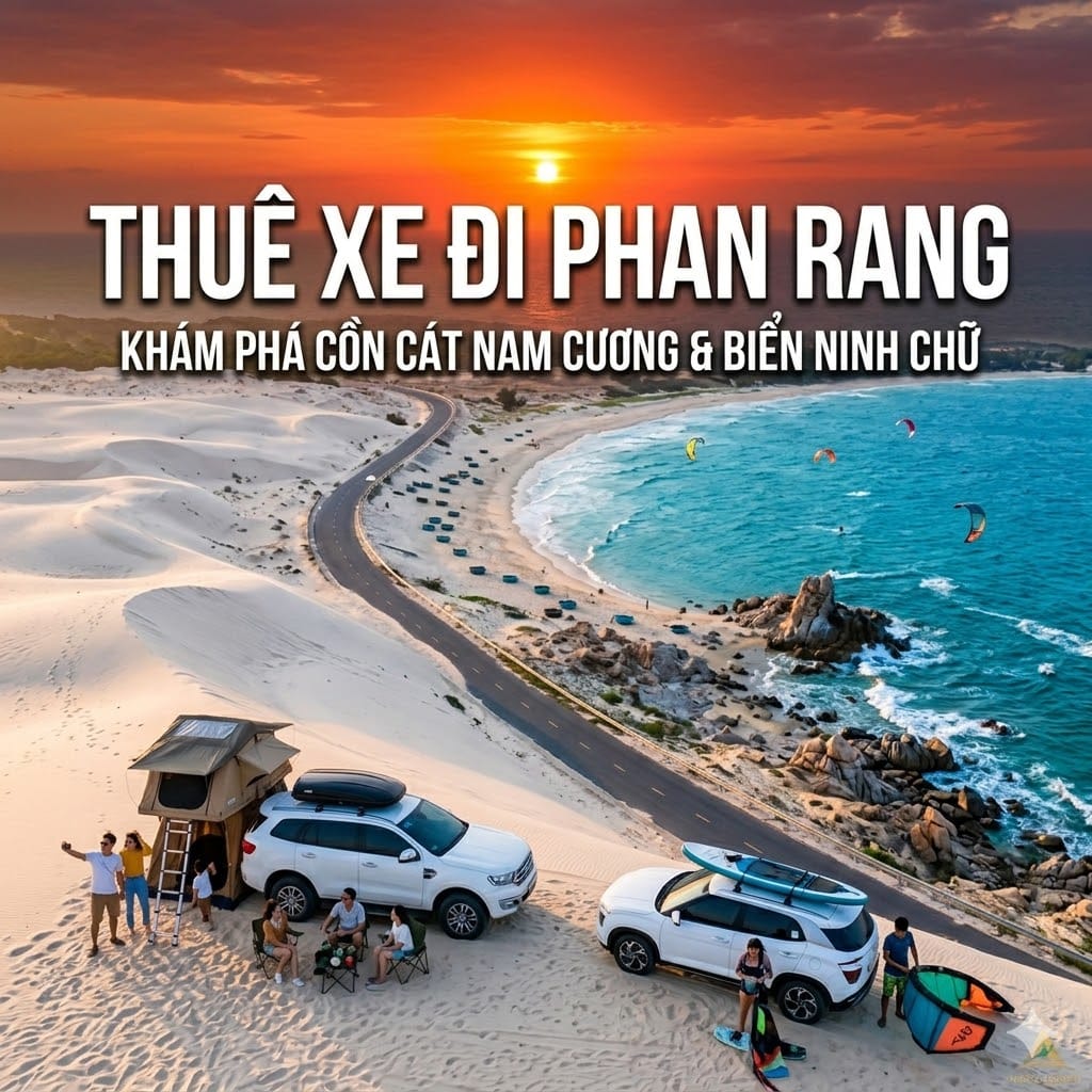 Thuê xe đi Phan Rang giá tốt, xe riêng đưa đón tận nơi 24/7