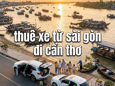 Thuê xe từ Sài Gòn đi Cần Thơ