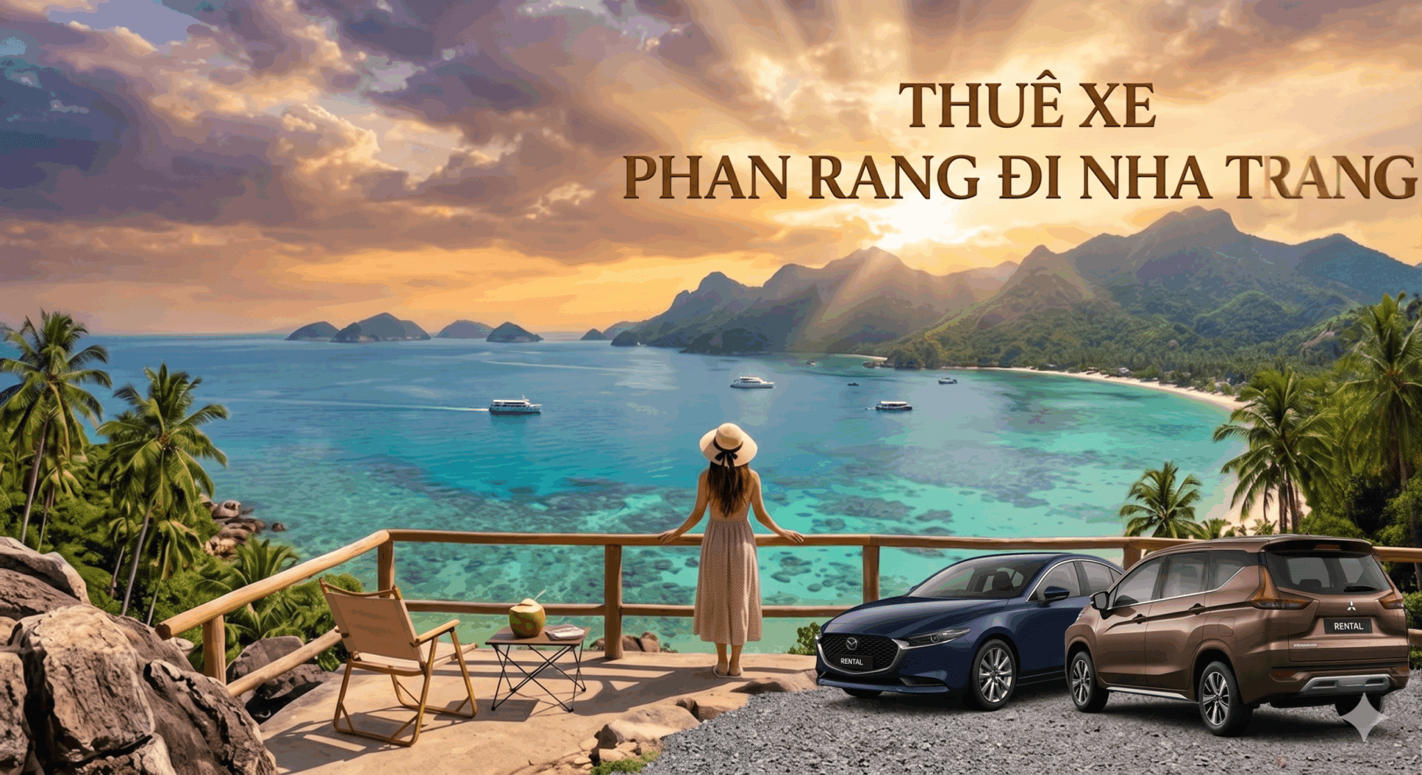 Giá thuê xe Phan Rang đi Nha Trang mới nhất, trọn gói
