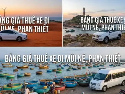 Bảng Giá Thuê Xe Đi Mũi Né Phan Thiết