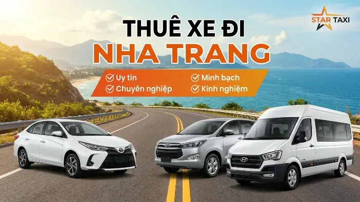 Thuê xe đi Nha Trang xe riêng giá tốt đón tận nơi