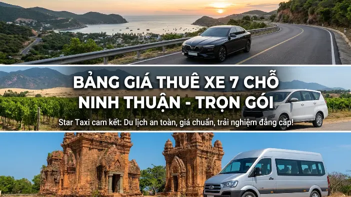 Bảng giá thuê xe 7 chỗ Ninh Thuận Bảng giá thuê xe 7 chỗ Ninh Thuận trọn gói