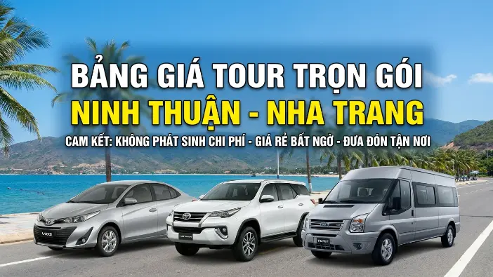 Bảng giá xe du lịch Ninh Thuận đi Nha Trang Bảng giá xe du lịch Ninh Thuận đi Nha Trang trọn gói
