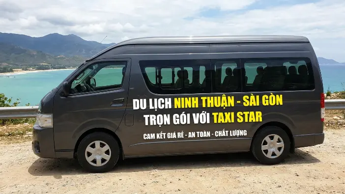 Xe du lịch Ninh Thuận đi Sài Gòn trọn gói của Taxi Star