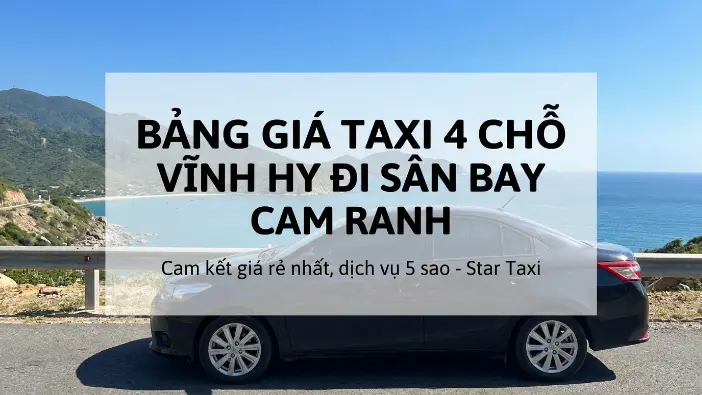 Bảng giá taxi 4 chỗ Vĩnh Hy đi sân bay Cam Ranh Bảng giá taxi 4 chỗ Vĩnh Hy đi sân bay Cam Ranh trọn gói